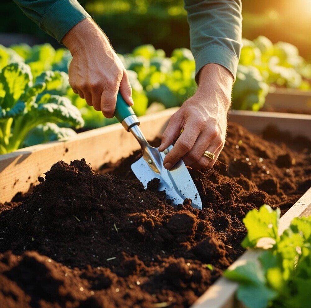preaparing soil