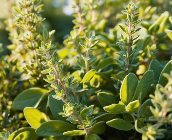 Thyme and Oregano